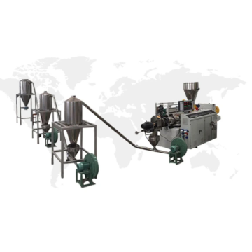 PVC Granulating Line/Hot Cutting Pelletizing Device/Compounding PVC Granules Making Machine